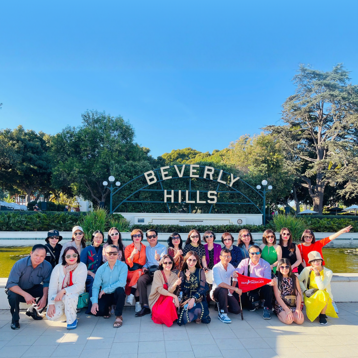 Đoàn tại Beverly Hills